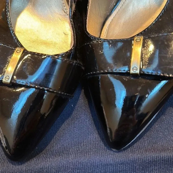 Circa Joan & David Black luxe sandals - Picture 9 of 10